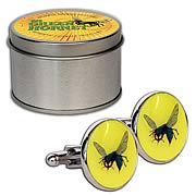 Green Hornet Cufflink Set with Tin